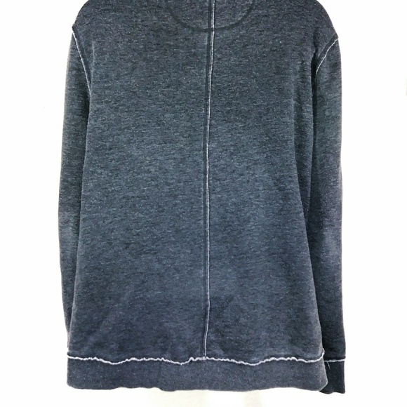 🚺CALVIN KLEIN Distressed Fleece Top - Picture 3 of 5